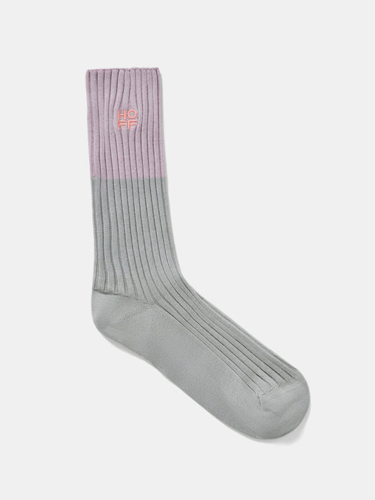 Grey-Mauve Sock