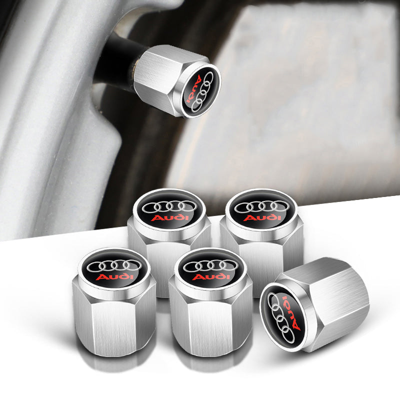 Car Tire Valve Caps – Stylish Wheel Air Valve Covers (4PCS)