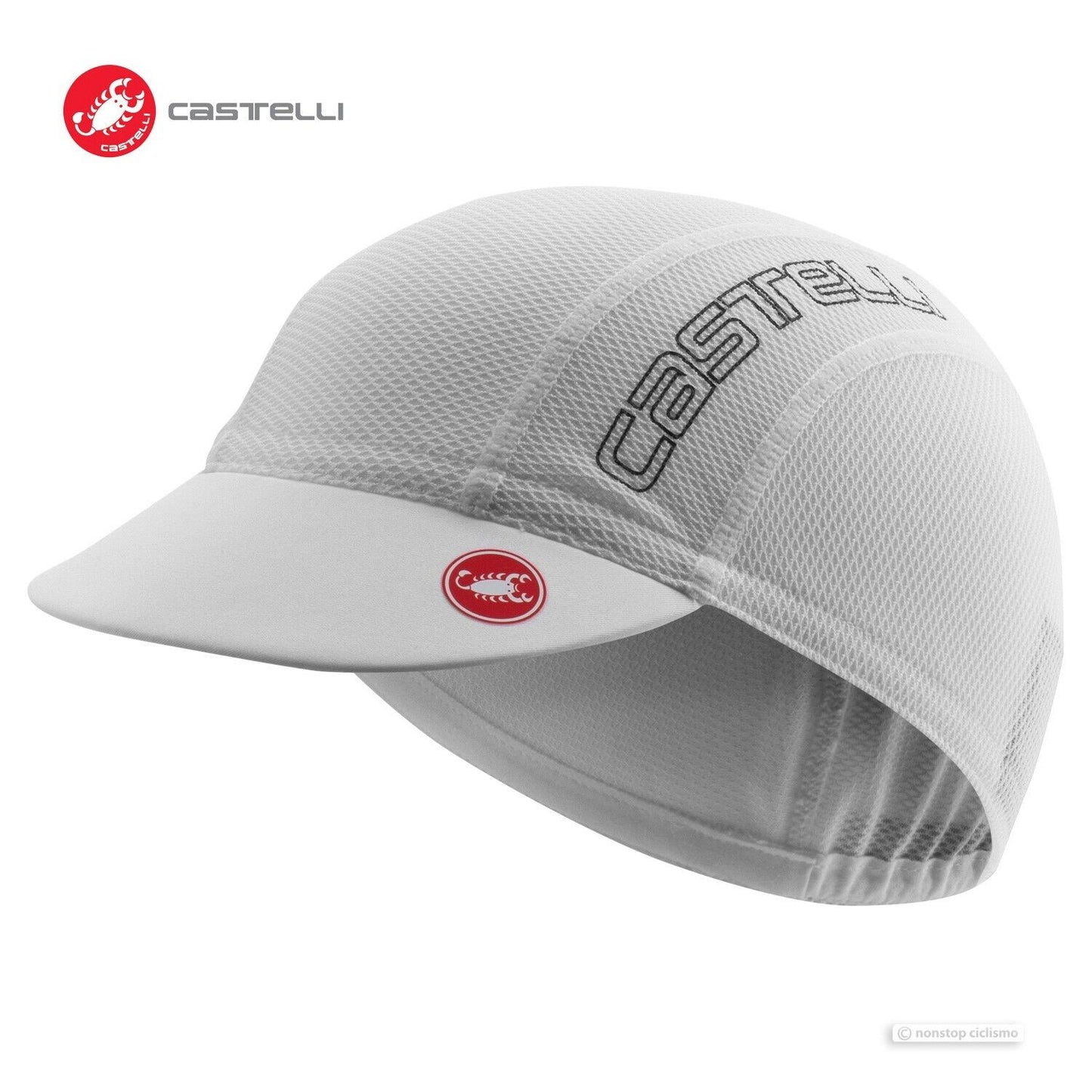 A/C 2 Summer Vented Cycling Cap : WHITE/COOL GREY