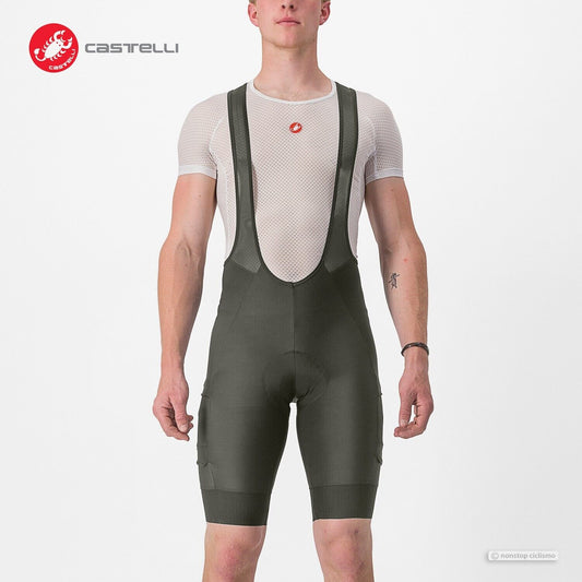 UNLIMITED CARGO Bib Shorts : DEEP GREEN