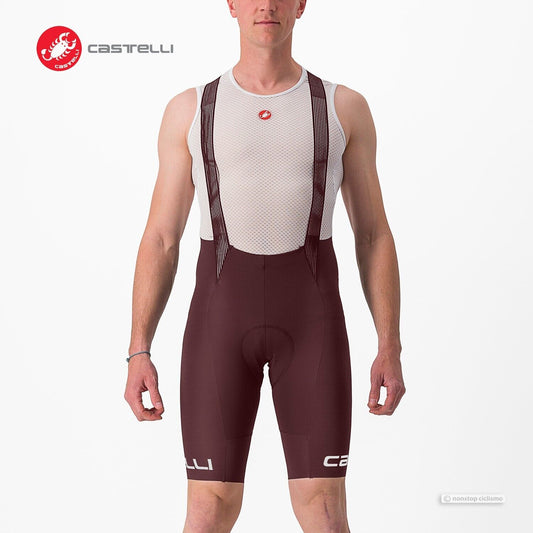 FREE AERO RC CLASSIC Bib Shorts : DEEP BORDEAUX/IVORY