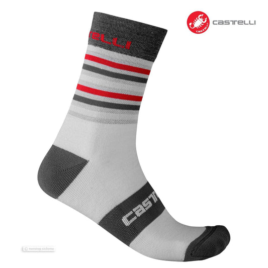 GREGGE 15 Socks : SILVER GREY/DARK GREY