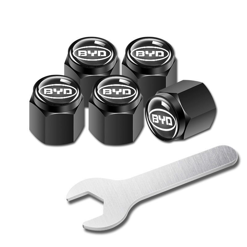 Car Tire Valve Caps – Stylish Wheel Air Valve Covers (4PCS)