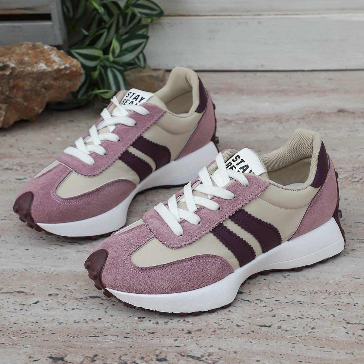 Stay-Real Sneakers | Retro style that goes with everything