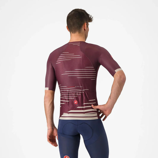 CLIMBER'S 4.0 Jersey : DEEP BORDEAUX/SILVER  MOON