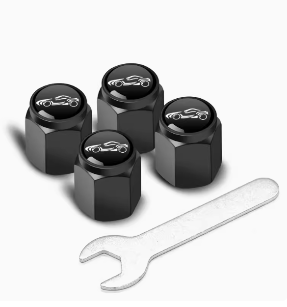 Car Tire Valve Caps – Stylish Wheel Air Valve Covers (4PCS)